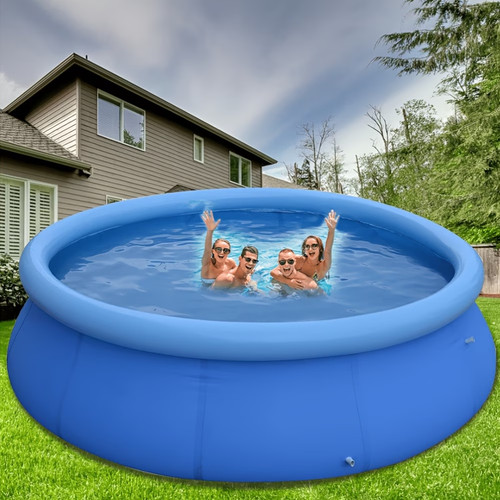 Home inflatable swimming pool - swimming,