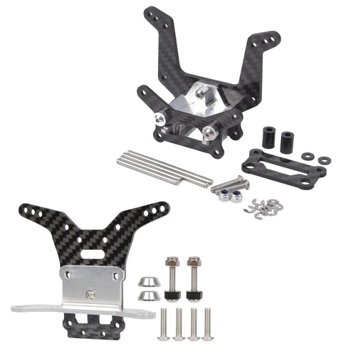 Carbon fiber front rear shock - carbon,