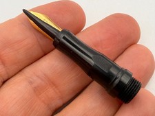 Nice Rare Vintage Spare De La Rue Onoto Fountain Pen Nib - 14ct Gold Flexy Tip
