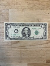 Old 100 Dollar Bill (1988)