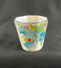 Beautiful Handpainted Floral EGG CUP - SUTHERLAND CHINA  Art Deco  excellent