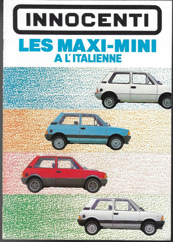 Innocenti mini 1985 1986 - innocenti,