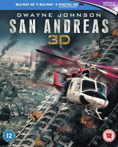 San andreas blu ray - san, (2015)