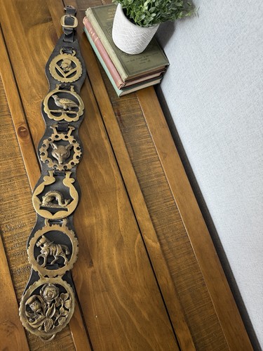 Vintage horse brasses - brasses, on
