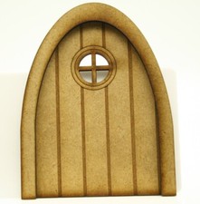 FAIRY DOOR MDF Round  window