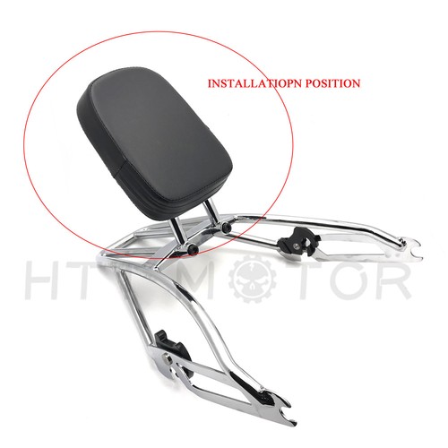 Chrome backrest luggage - no,