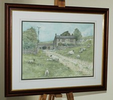 J MICHAEL CURRAN Watercolour