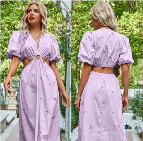 Zara 100 cotton lilac poplin - 100%,