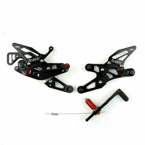Aluminum rearsets footpegs - rearsets,
