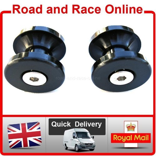 Pair 6mm black paddock stand - pair,