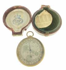 Antique Pocket Barometer By