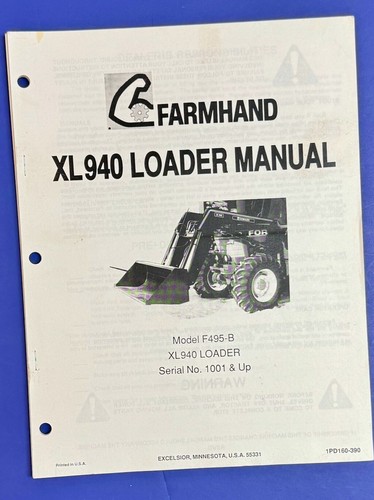 Farmhand 940 loader parts - loader,