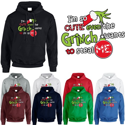 Grinch mens hoodie movie - mens,