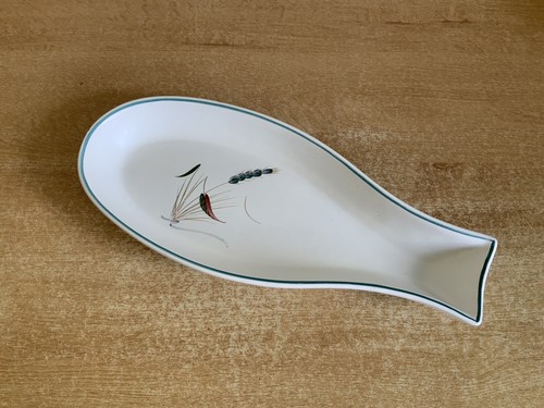 Denby greenwheat fish shaped - -,