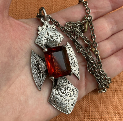 Vintage miracle pendant large - miracle, pendant,