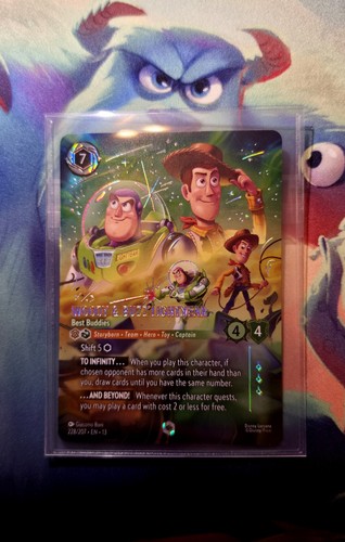 Lorcana woody buzz - woody, &