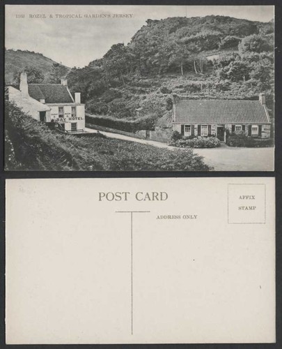 Jersey old postcard - jersey, bay