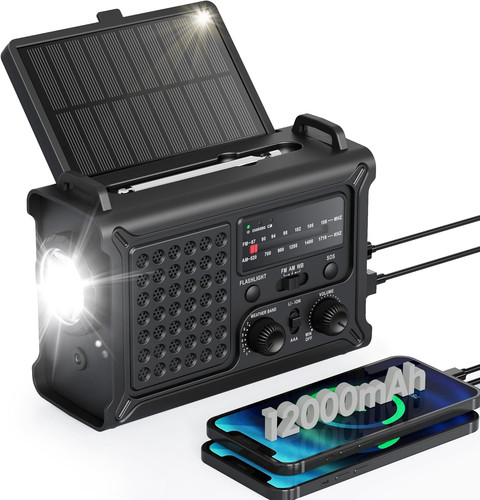 Emergency weather radio with - weather,