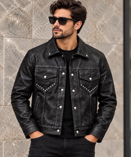 Handmade men cowhide - handmade, men's