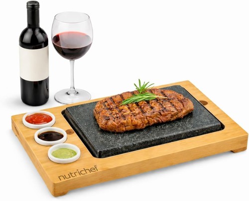 Steak stone grill - grill, rock