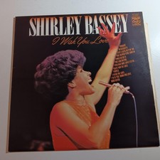 Shirley Bassey / I Wish You Love 1978 VINYL LP / EX CONDITION / FAST POST