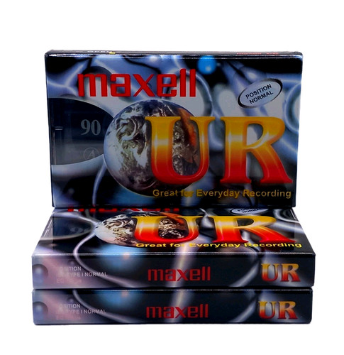 Maxell ur90 blank audio - maxell, x3