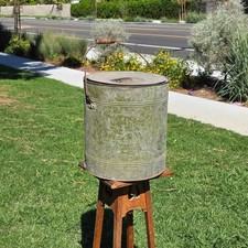 Vintage Industrial Galvanized