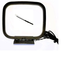 Sony/Sharp Hi-Fi Receiver Unit Loop Aerial/Antenna. 2 Bare Wires Connection. AM.
