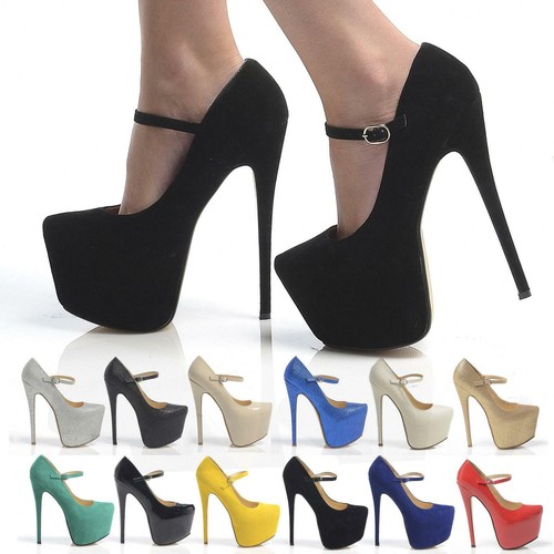 Womens ladies mary jane high - womens,