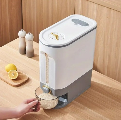 Rice dispenser container - rice,