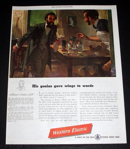 1947 old magazine print - 1947,
