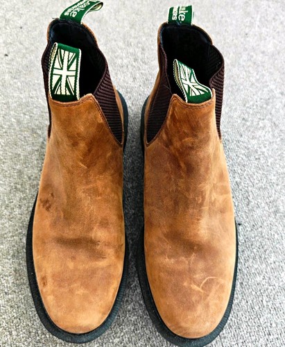 Loake men brown suede - brown,