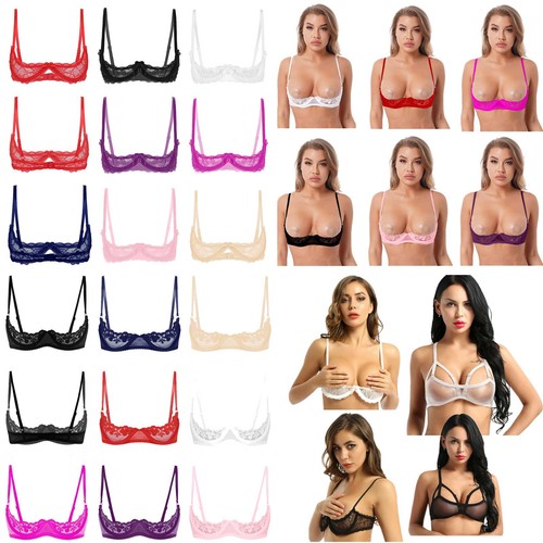 Women lace underwire bra - lace, 1/4