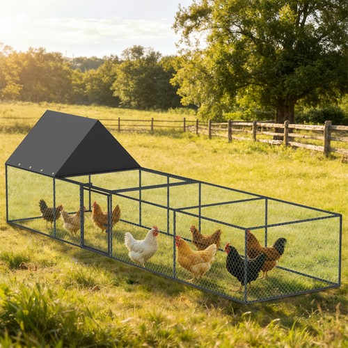 Covered chicken cage - chicken, durable