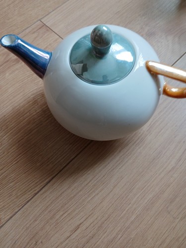 Vintage teapot white - teapot,