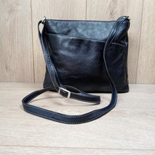 Hotter Black Leather Crossbody