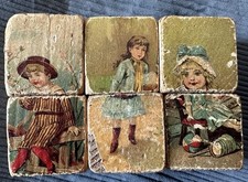 Antique Victorian Wood Block