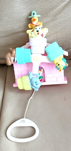 Vintage baby musical pull cord - vintage,