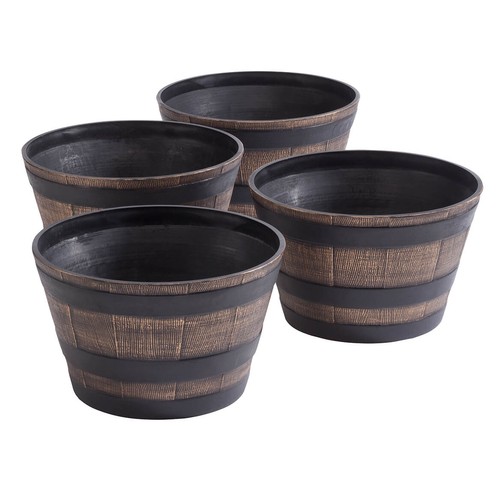 Realistic wood look barrel - realistic,