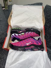 🔥 UK 9  - NIKE AIR MAX PLUS TN TUNED FIREBERRY REBELLIOUS AIR - BRAND NEW 