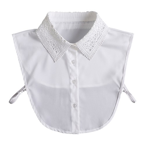 Fake half shirt blouse flower - half,