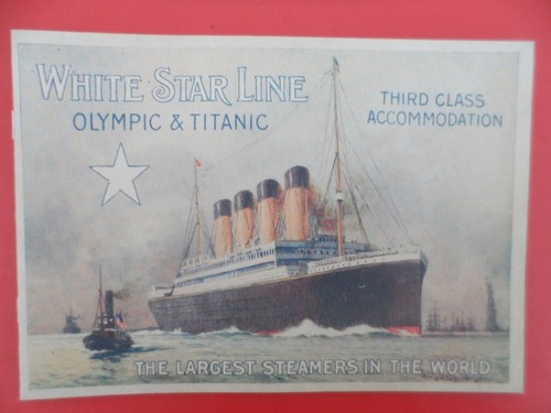 Rms titanic 1912 white star - titanic,