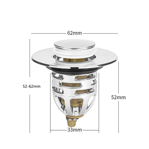 Universal bathroom sink - bathroom, plug