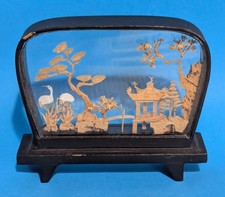 Vintage Small Framed 3D Art