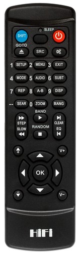 Replacement remote control for