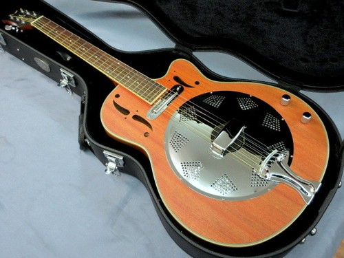 Dean resonator cutaway - cutaway, /
