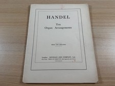 Handel Ten Organ Arrangements