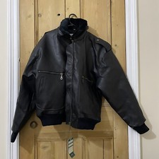 Cobles faux black leather  biker jacket mens big & tall  PIT TO PIT 28"  NEW