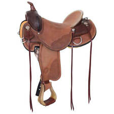 2612-9605-05 Circle Y Brazos Wood Tree Ranch Trail Saddle 16" Wide Tree NEW
