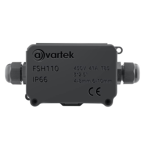 Ip66 junction box - waterproof, 2